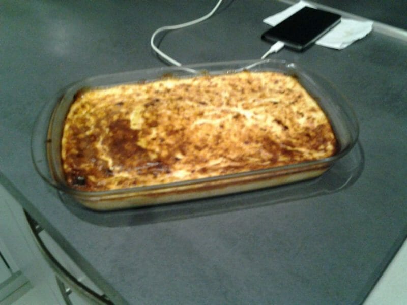 Cliquez pour zoomer ! Clafoutis de poireaux et lardons Thermomix par Madie