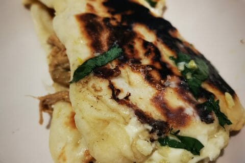 Cliquez pour zoomer ! Naans à l’ail et à la coriandre Thermomix par tiph_37