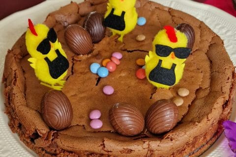 Cliquez pour zoomer ! Fondant à la crème de marron et au chocolat Thermomix par tiph_37
