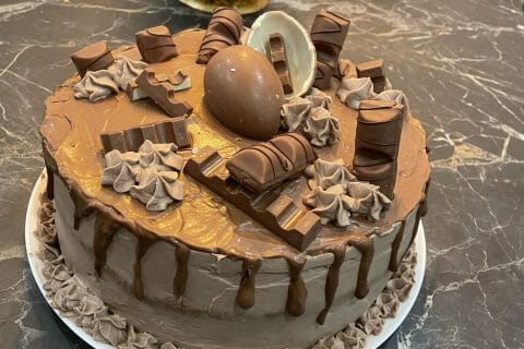 Cliquez pour zoomer ! Layer cake Kinder Bueno Thermomix par sam01911