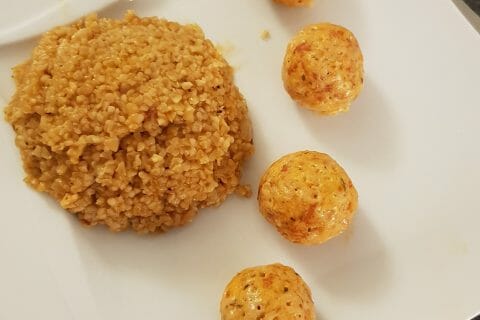 Cliquez pour zoomer ! Boulettes de poulet au chorizo Thermomix par nastasia1509
