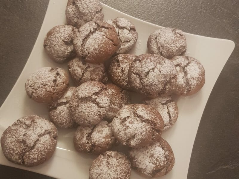 Cliquez pour zoomer ! Craquelés au chocolat Thermomix par nastasia1509