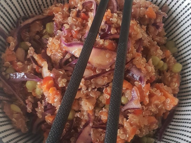 Cliquez pour zoomer ! Salade Thaï de quinoa Thermomix par 🍍Yum Yum🍍