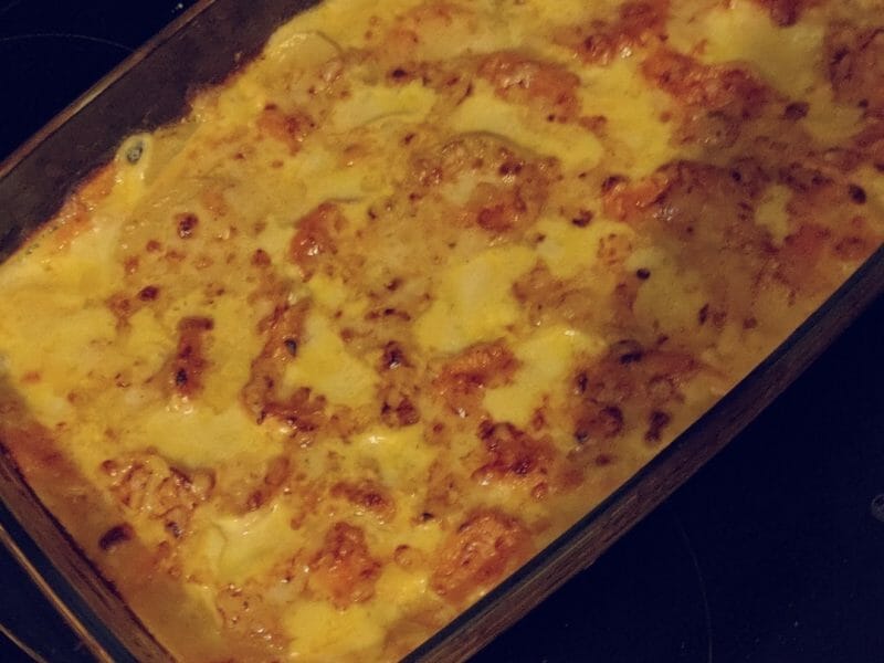 Cliquez pour zoomer ! Gratin de patates douces Thermomix par lea_219