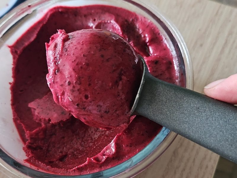 Cliquez pour zoomer ! Sorbet aux cerises Thermomix par laetiitzia