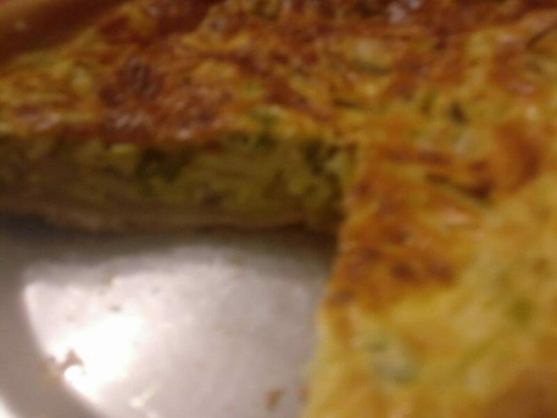 Cliquez pour zoomer ! Gâteau poireaux, lardons et fromage Thermomix par daniel1