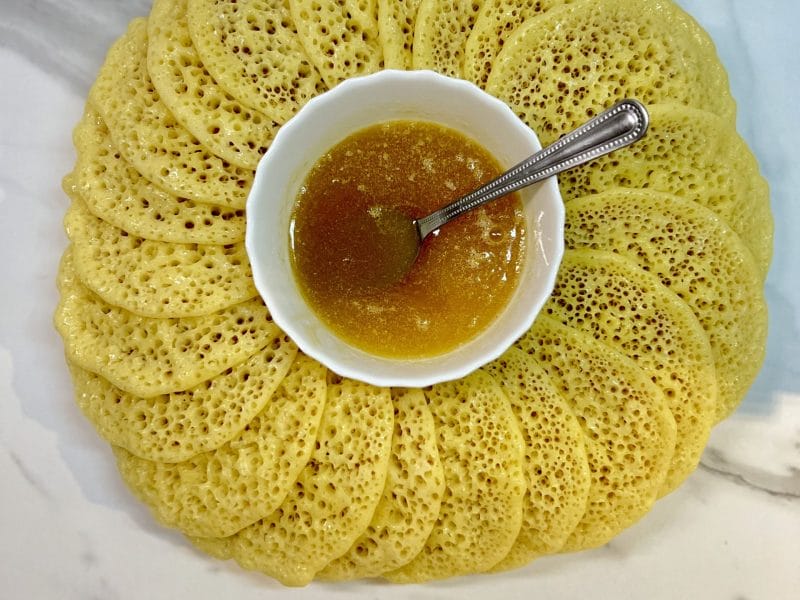 Cliquez pour zoomer ! Baghrir – Crêpes mille trous Thermomix par ines_Yns