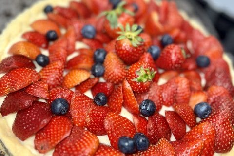 Cliquez pour zoomer ! Tarte aux fraises Thermomix par ines_Yns