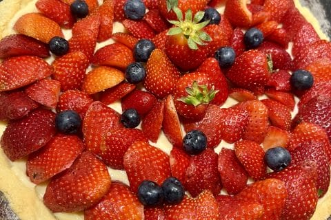 Cliquez pour zoomer ! Tarte aux fraises Thermomix par ines_Yns