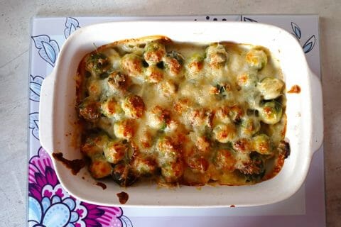 Cliquez pour zoomer ! Gratin de choux de Bruxelles au comté Thermomix par vanes_9