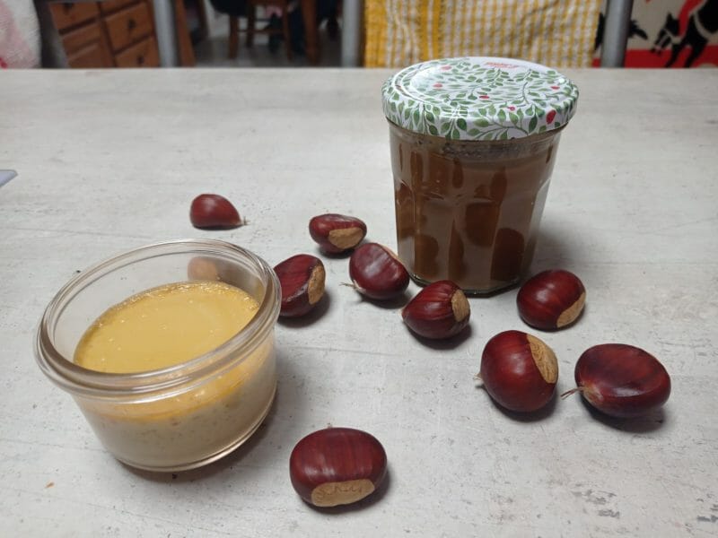 Cliquez pour zoomer ! Petits pots de crème de marrons Thermomix par vanes_9