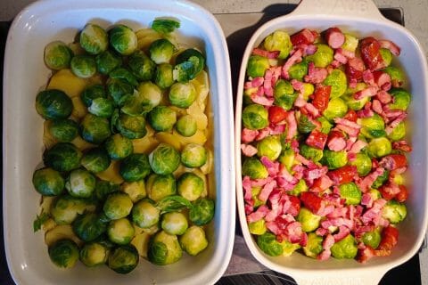 Cliquez pour zoomer ! Gratin de choux de Bruxelles au comté Thermomix par vanes_9