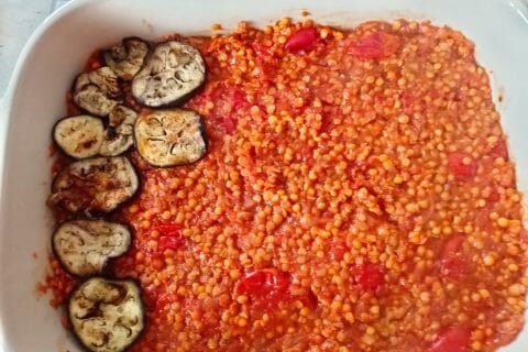 Cliquez pour zoomer ! Moussaka de lentilles corail Thermomix par vanes_9