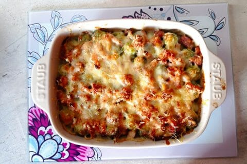 Cliquez pour zoomer ! Gratin de choux de Bruxelles au comté Thermomix par vanes_9