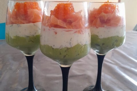 Cliquez pour zoomer ! Verrines saumon avocat Thermomix par vanes_9