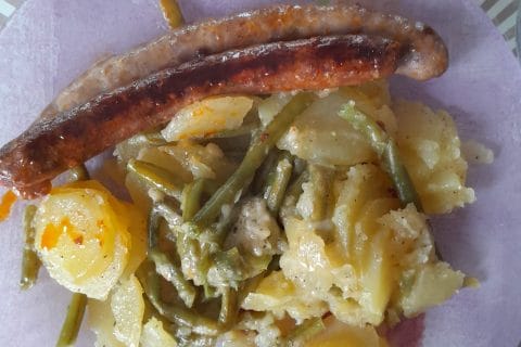 Cliquez pour zoomer ! Pommes de terre et haricots verts à l’ail et au persil Thermomix par vanes_9