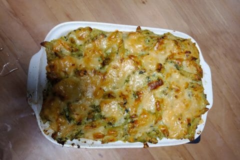 Cliquez pour zoomer ! Gratin de pâtes aux épinards et artichauts Thermomix par vanes_9