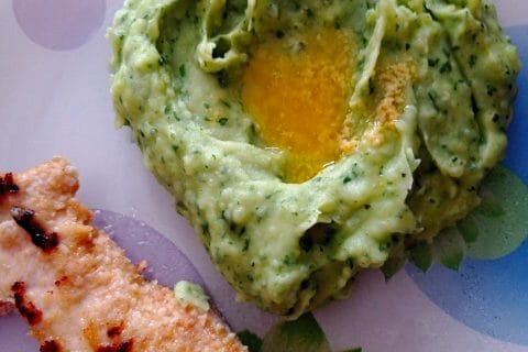 Cliquez pour zoomer ! Purée de pommes de terre à l’ail des ours Thermomix par vanes_9