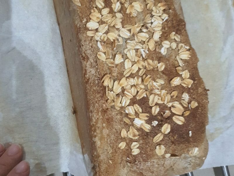 Cliquez pour zoomer ! Pain aux flocons d’avoine et au miel Thermomix par najlaa_3