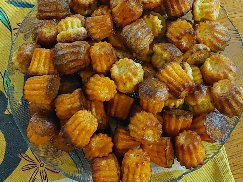 Cliquez pour zoomer ! Mini cannelés chorizo comté Thermomix par siellevie