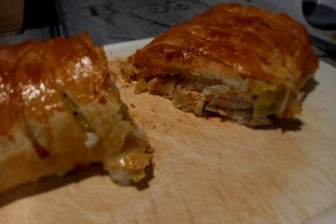 Cliquez pour zoomer ! Feuilleté saumon et poireaux Thermomix par charline60930