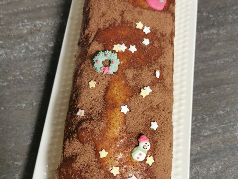 Cliquez pour zoomer ! Bûche Tiramisu Thermomix par tauria21