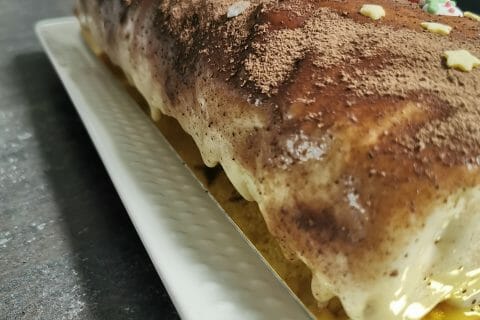 Cliquez pour zoomer ! Bûche Tiramisu Thermomix par tauria21