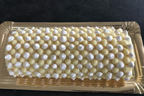 Cliquez pour zoomer ! Bûche au citron meringuée Thermomix par sandrine_485