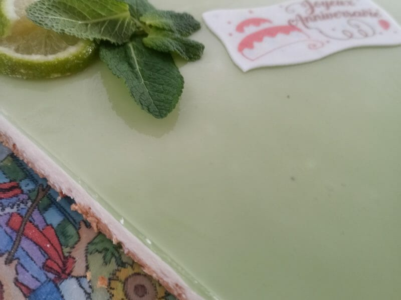 Cliquez pour zoomer ! Bavarois Mojito Thermomix par Cynth