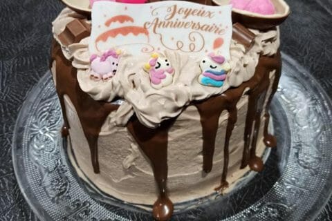 Cliquez pour zoomer ! Layer cake Kinder Bueno Thermomix par Cynth