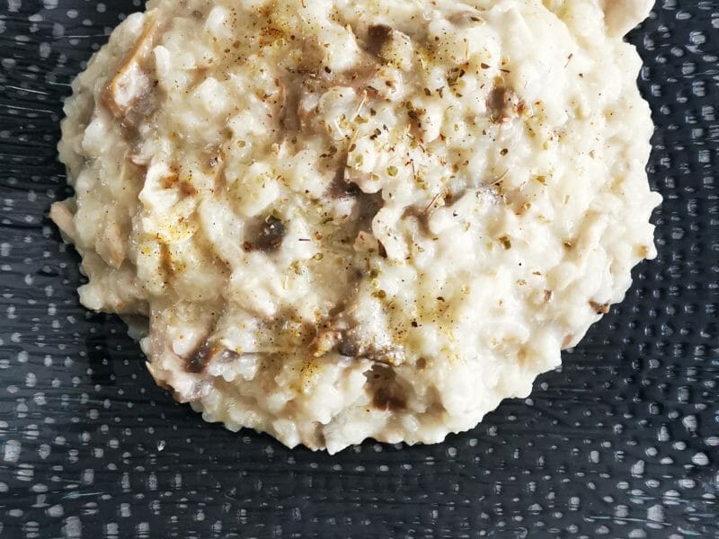 Cliquez pour zoomer ! Risotto poulet et champignons Thermomix par orel_6