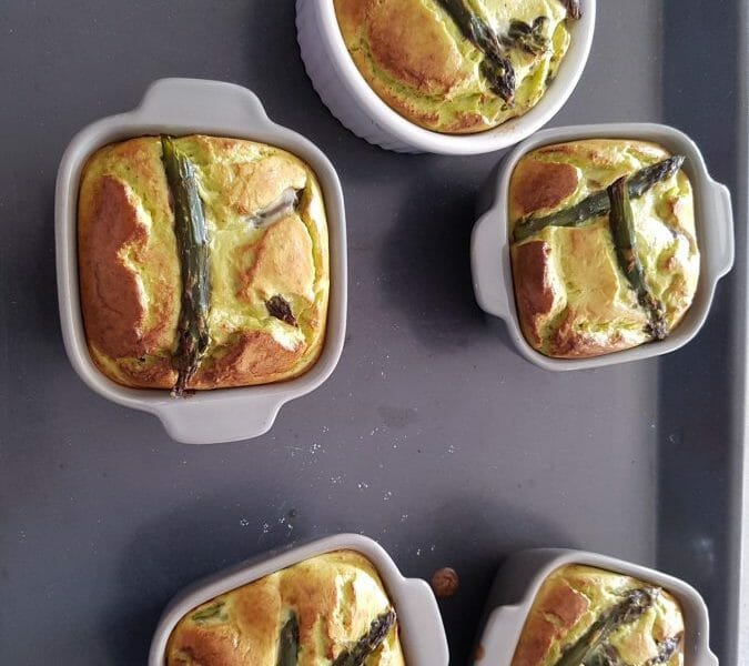 Cliquez pour zoomer ! Flan aux asperges et parmesan Thermomix par Manue33120