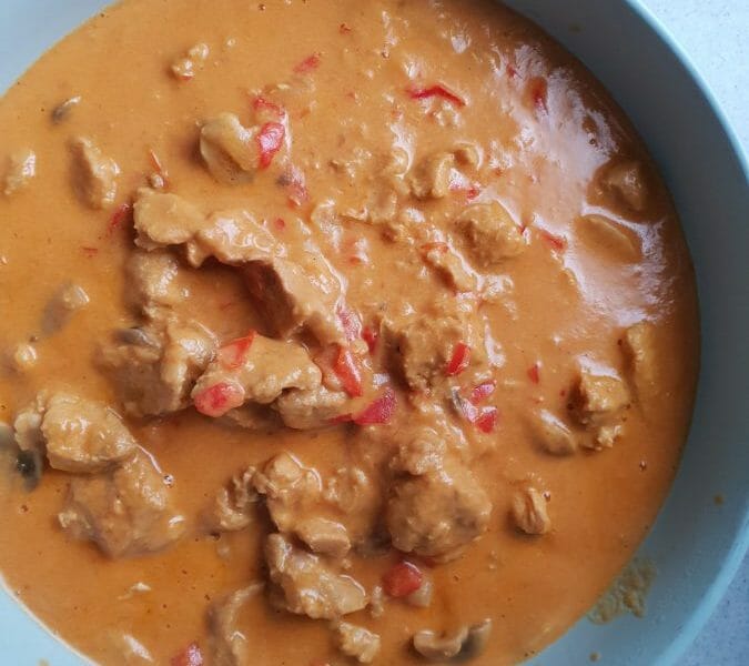 Cliquez pour zoomer ! Sauté de porc au curry Thermomix par Manue33120
