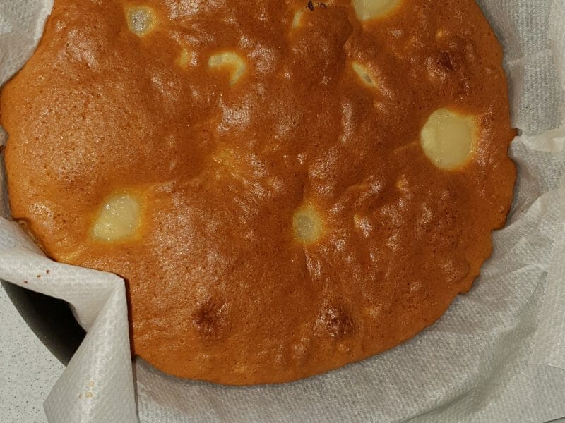 Cliquez pour zoomer ! Gâteau des femmes pressées poires et chocolat Thermomix par Manue33120