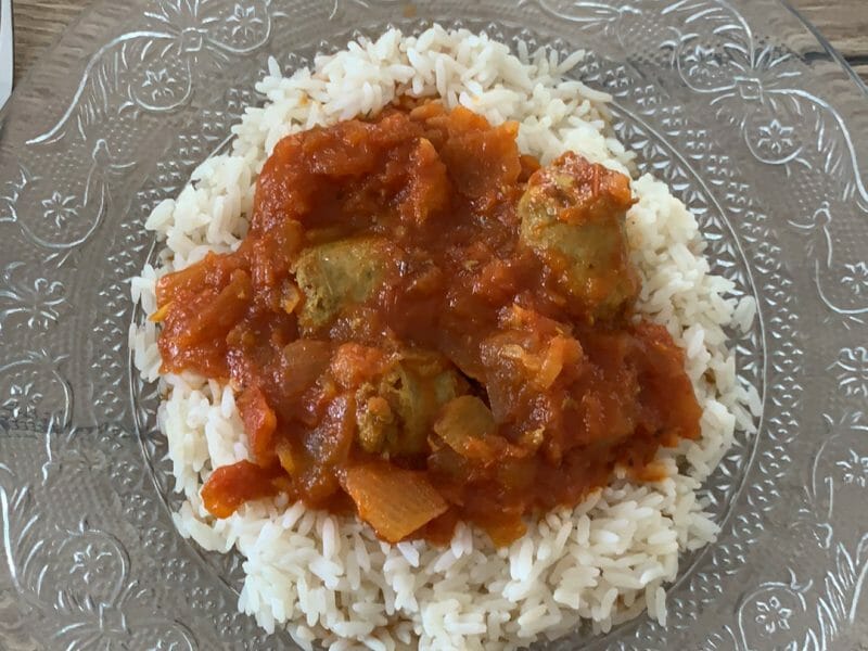 Cliquez pour zoomer ! Rougail saucisse Thermomix par chezchatou