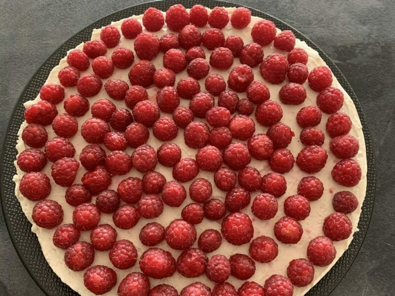 Cliquez pour zoomer ! Tarte aux fraises sans cuisson Thermomix par naemagb
