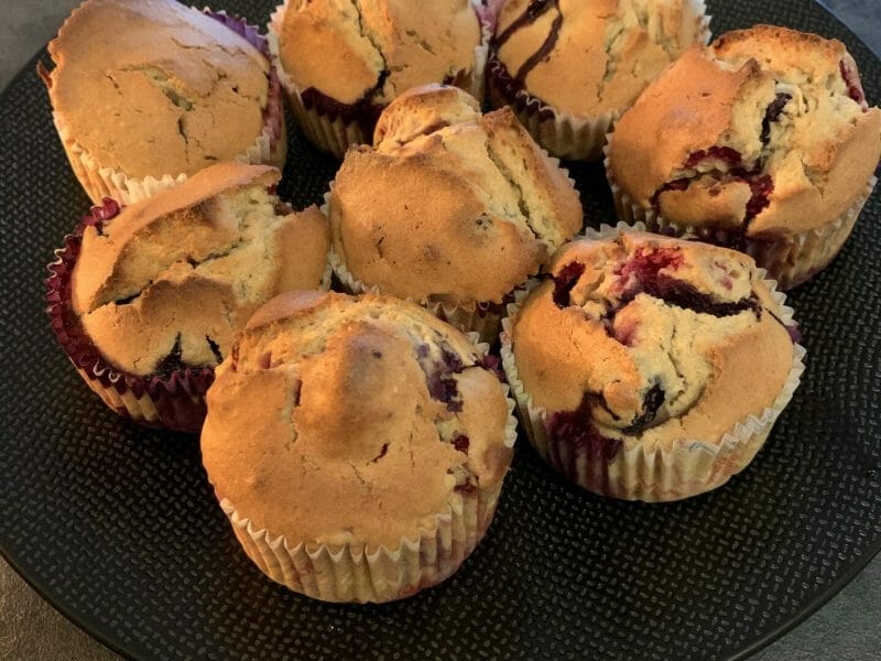 Cliquez pour zoomer ! Mini muffins aux fruits rouges Thermomix par naemagb