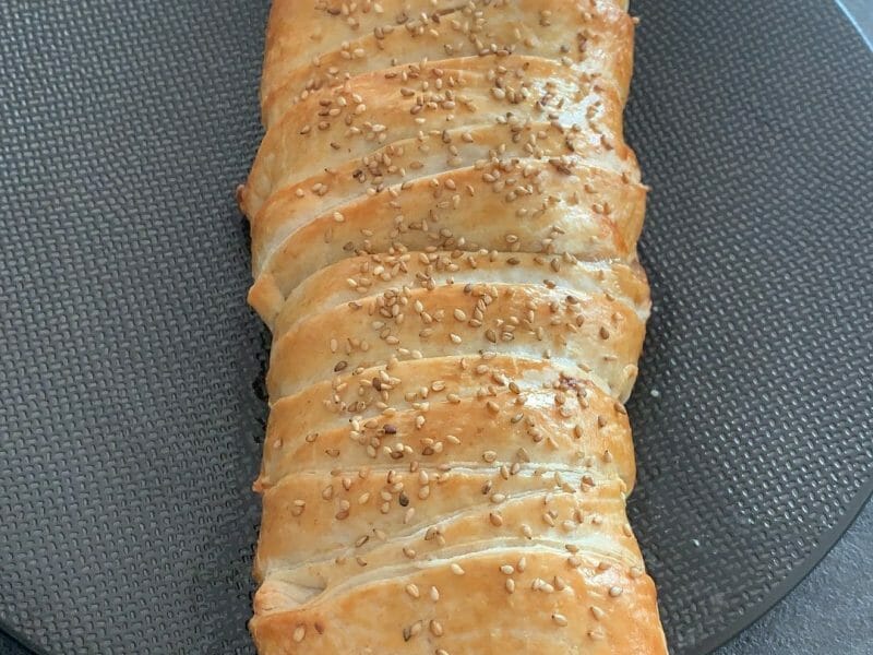 Cliquez pour zoomer ! Feuilleté saumon et poireaux Thermomix par naemagb