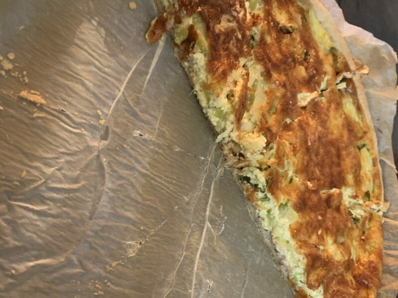 Cliquez pour zoomer ! Quiche saumon et courgettes Thermomix par naemagb
