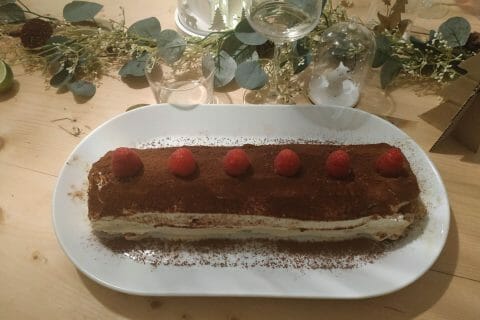 Cliquez pour zoomer ! Bûche Tiramisu Thermomix par maryam34820