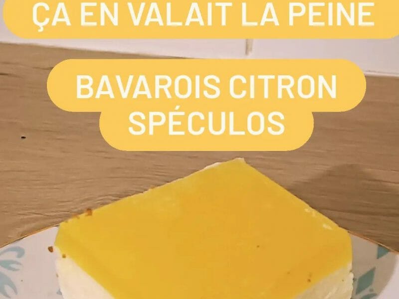 Cliquez pour zoomer ! Bavarois au citron Thermomix par charlotte_263