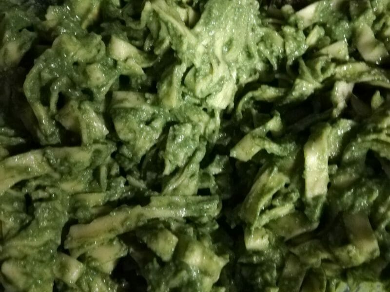 Cliquez pour zoomer ! Tagliatelles à la crème d’épinards Thermomix par sandracolle1979