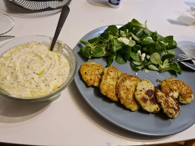 Cliquez pour zoomer ! Galettes de courgettes grecques Thermomix par anais_384