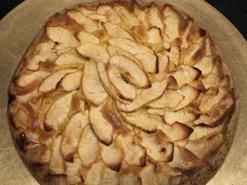 Cliquez pour zoomer ! Gâteau aux pommes et mascarpone Thermomix par Myke