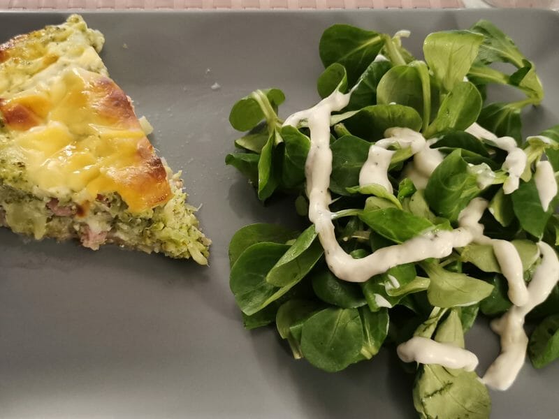 Cliquez pour zoomer ! Quiche au brocoli et jambon Thermomix par Marine_22🐾