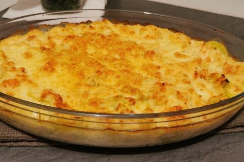 Cliquez pour zoomer ! Gratin de perles, saumon et courgettes Thermomix par Marine_22🐾