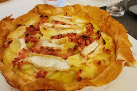 Cliquez pour zoomer ! Tarte aux pommes de terre et lardons Thermomix par Marine_22🐾