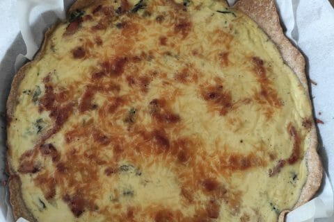 Cliquez pour zoomer ! Quiche au vert de blettes Thermomix par vanessavignon