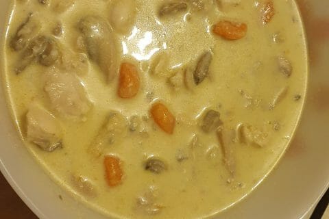 Cliquez pour zoomer ! Blanquette de dinde au bleu d’auvergne Thermomix par ludivine_122