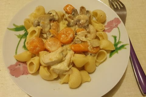 Cliquez pour zoomer ! Blanquette de dinde au bleu d’auvergne Thermomix par ludivine_122